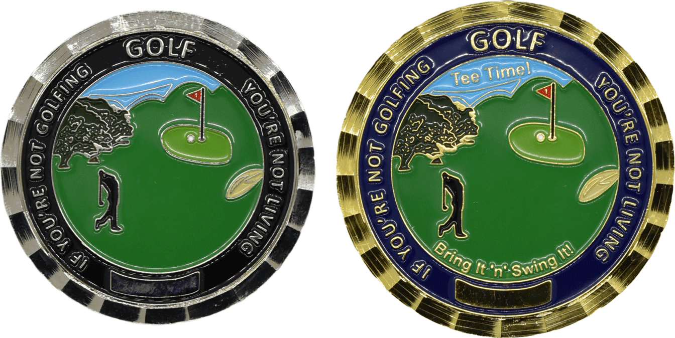 ommy Burns Golf Challenge Coins