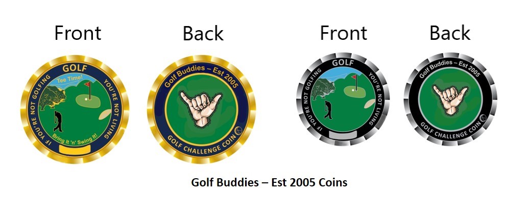 Golf Buddies - Est 2005 Coins