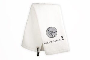 White Towel - Shop at Tommy Burns Golf Challenge Coin