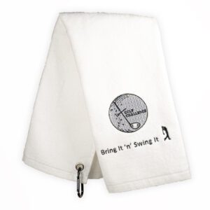 White Towel - Shop at Tommy Burns Golf Challenge Coin